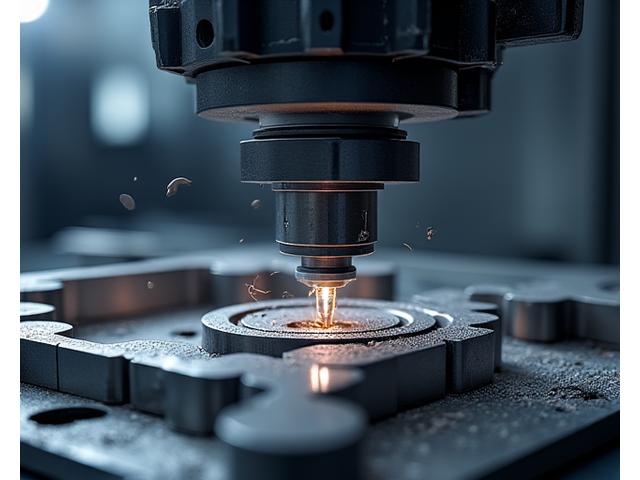 CNC 5축 가공기와 정밀 작업 모습
