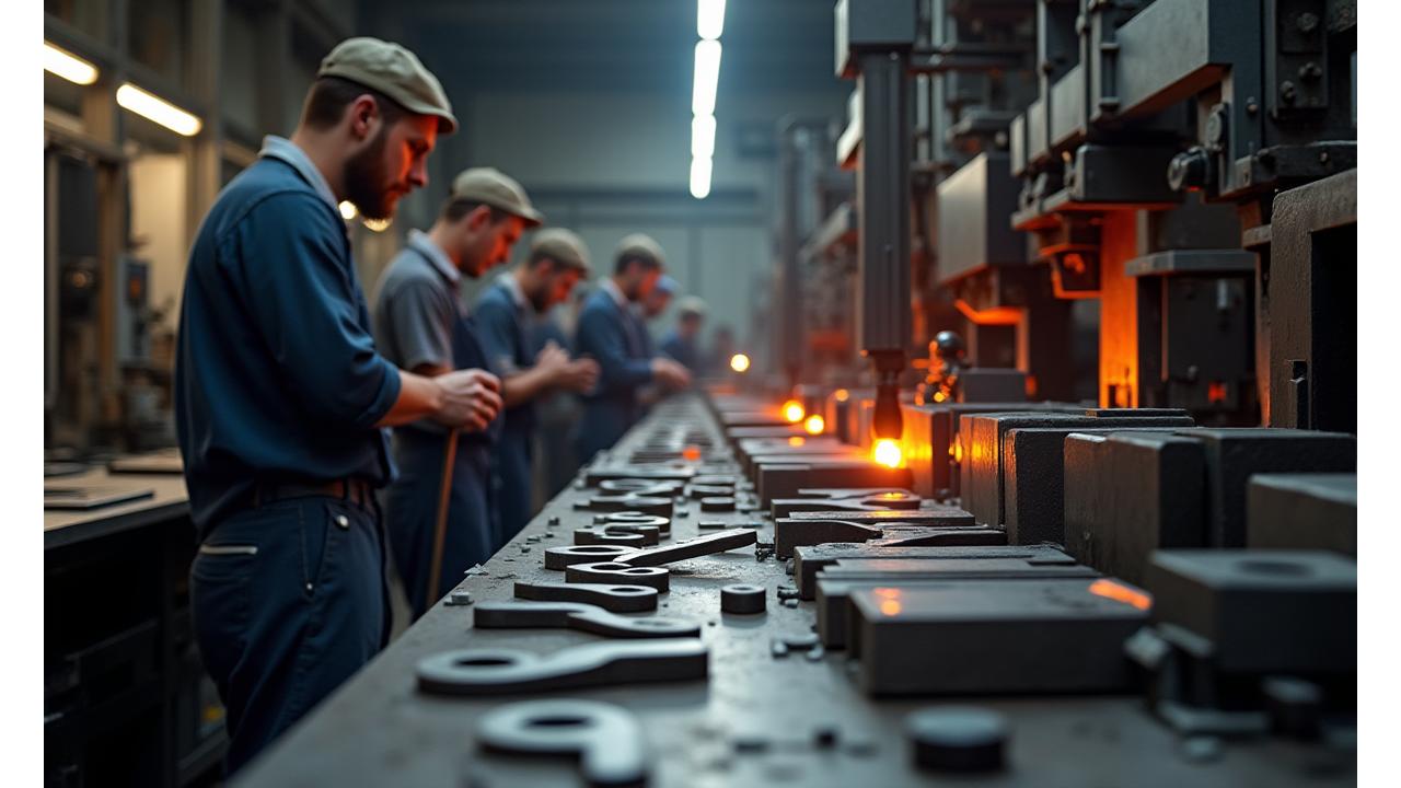 Gyeollin Craft의 28년 역사를 보여주는 연혁도와 작업 모습