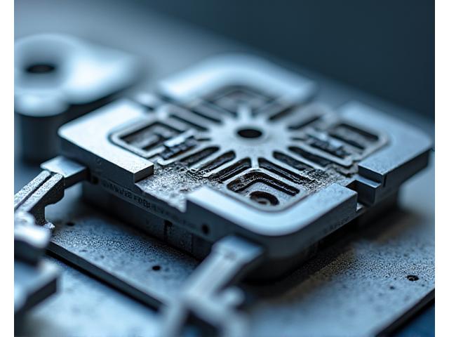 정밀 가공된 산업용 기계 부품